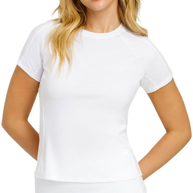 Tail Essentials Tella Short Sleeve Top - Chalk