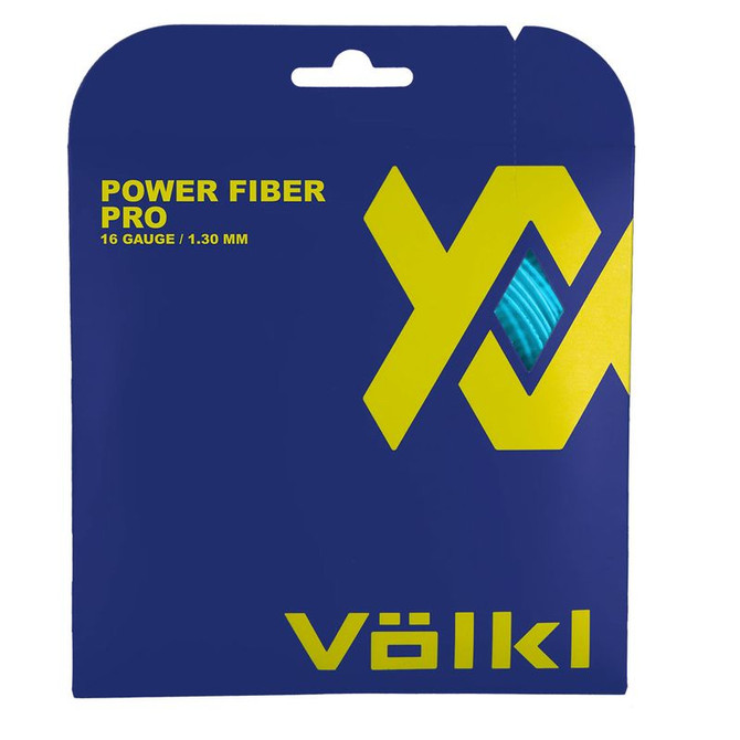 Volkl Power Fiber Pro 16G Turquoise Tennis String