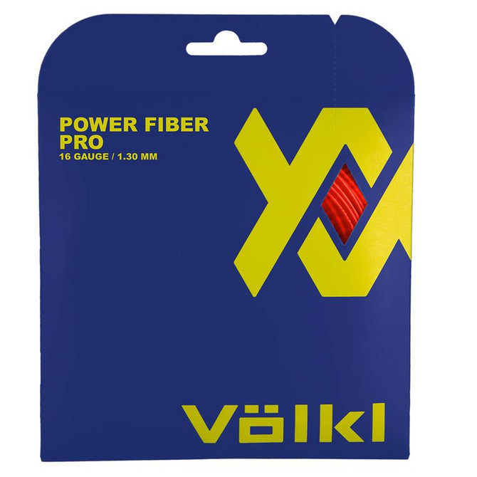 Volkl Power Fiber Pro 16G Red Tennis String