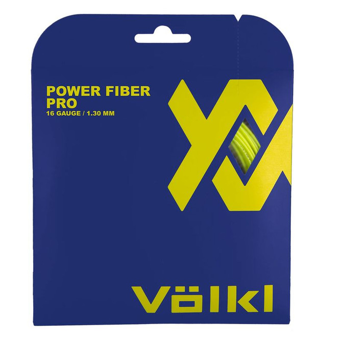 Volkl Power Fiber Pro 16G Yellow Tennis String