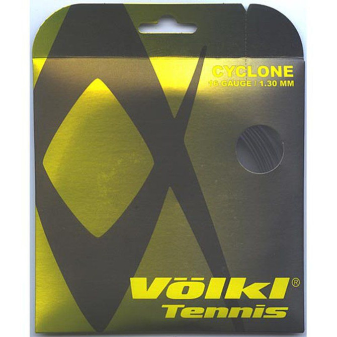 Volkl Cyclone 16G Black Tennis String