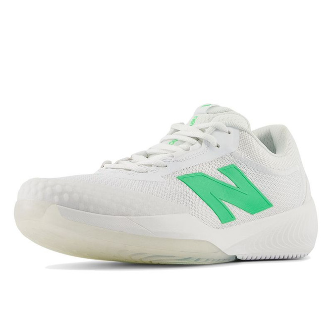 New Balance 996v6 (B) Womens Tennis Shoe - White/Green Apple - 6