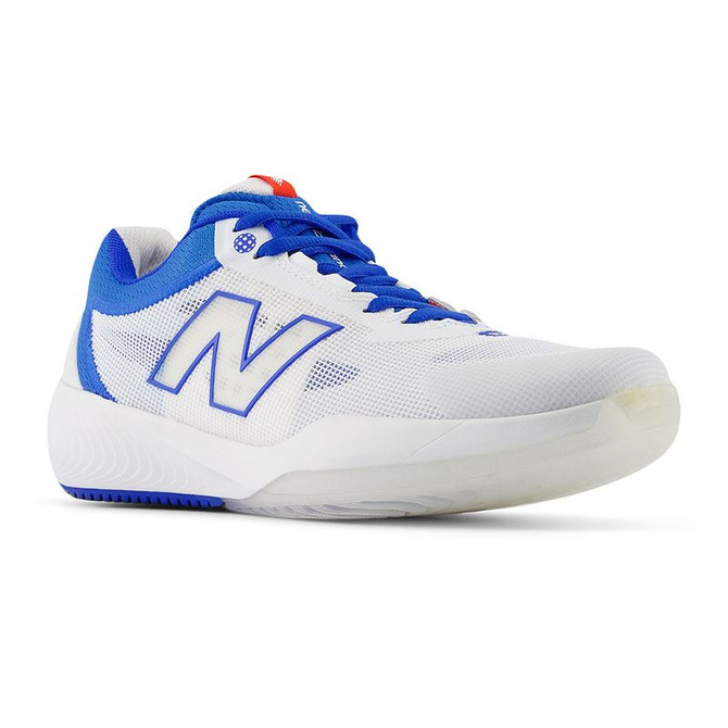 New Balance 996v6 (B) Womens Pickleball Shoe - White/Navy - 4