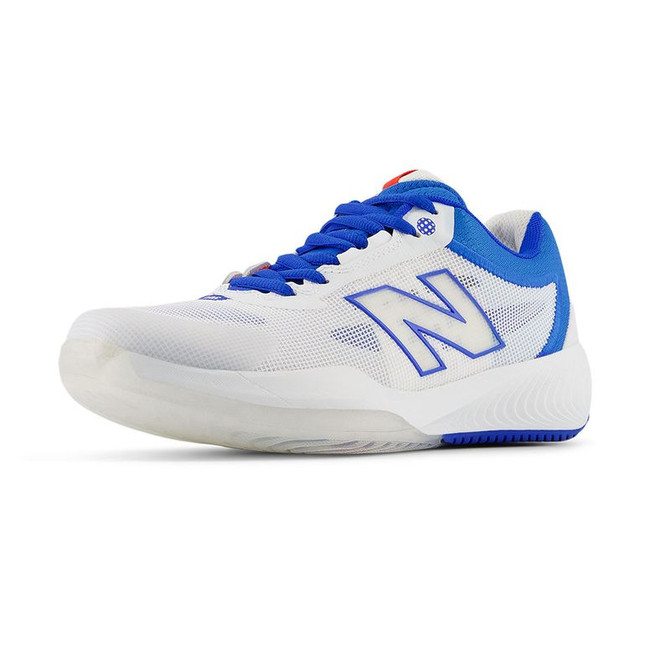 New Balance 996v6 (B) Womens Pickleball Shoe - White/Navy - 6