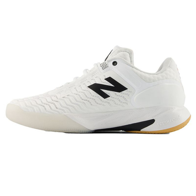 New Balance CT-Rally v2 (B) Womens Tennis Shoe - White/Black/Gum - 3