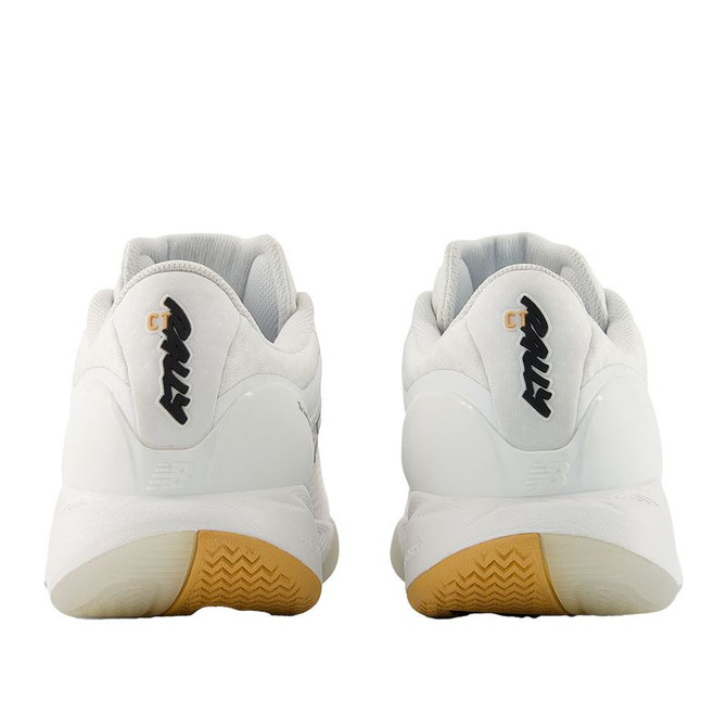 New Balance CT-Rally v2 (D) Womens Tennis Shoe - White/Black/Gum - 6