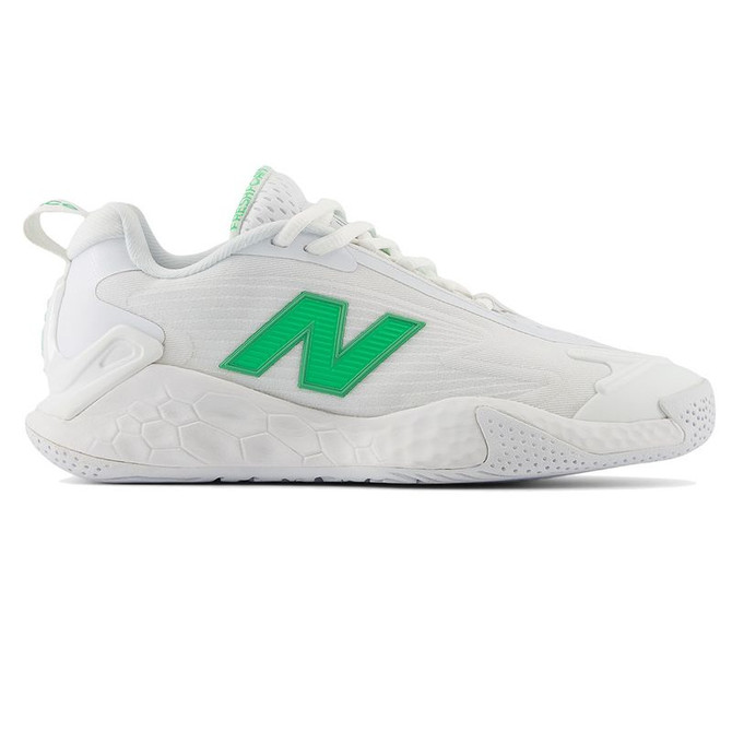 New Balance CT-Rally (B) Womens Tennis Shoe - White/Green Apple