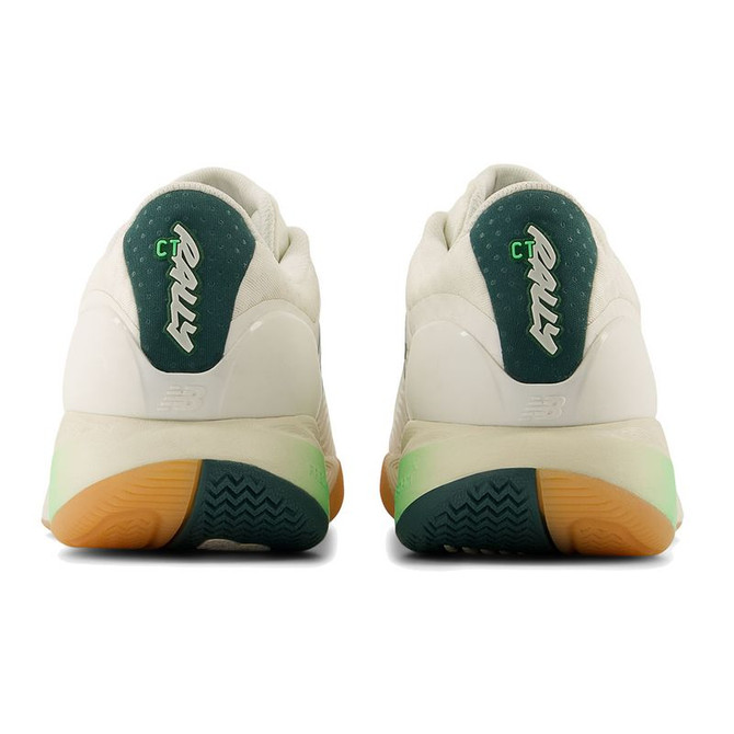 New Balance CT-Rally v2 (D) Womens Tennis Shoe - White/Lime Leaf - 6