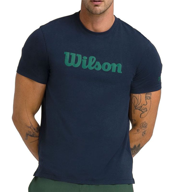 Wilson Easy Street Tee Shirt - Classic Navy/Field Green - 3