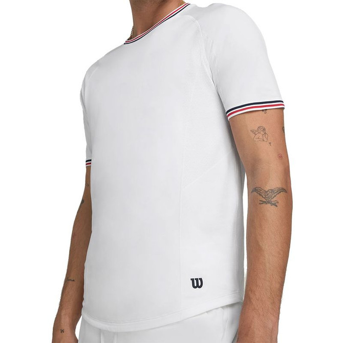 Wilson Court Performance Crew - Bright White - 3