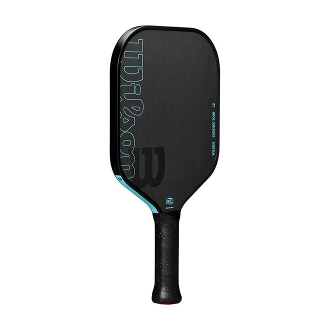 Wilson Cadence Tour 12mm Black/Blue Pickleball Paddle - 2