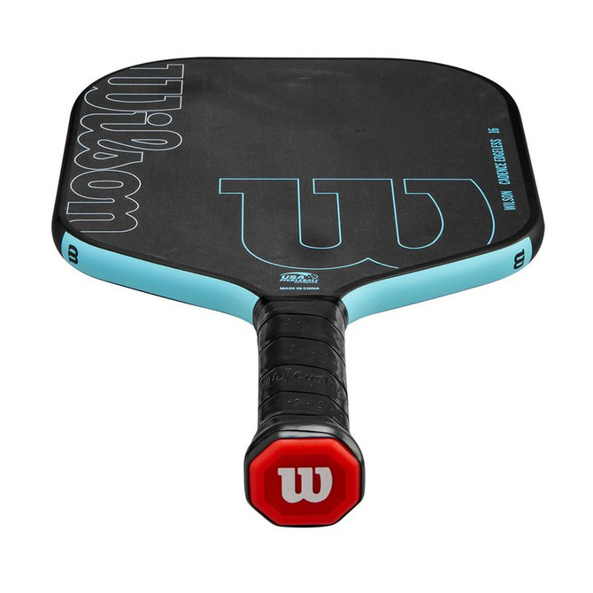 Wilson Cadence Edgeless 16 Black/Blue Pickleball Paddle - 4