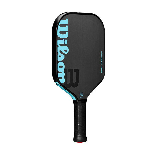 Wilson Cadence Pro 16 Black/Blue Pickleball Paddle - 2