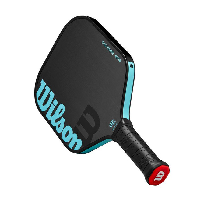 Wilson Cadence Pro 16 Black/Blue Pickleball Paddle - 4