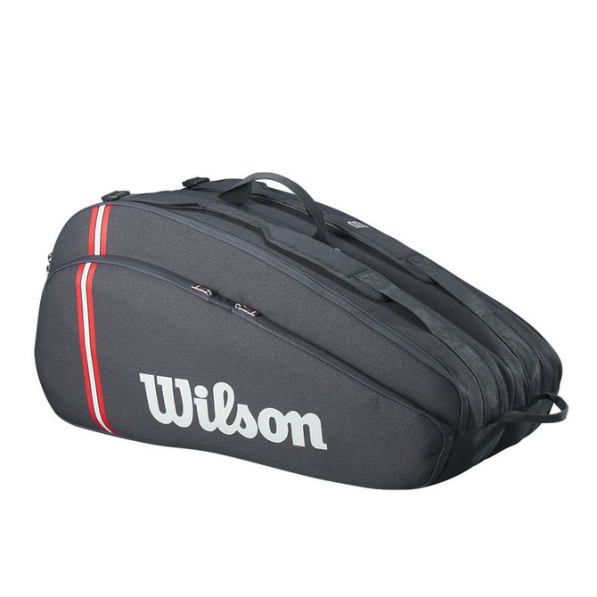 Wilson 2025 Tour 12 Pack Tennis Bag - Black