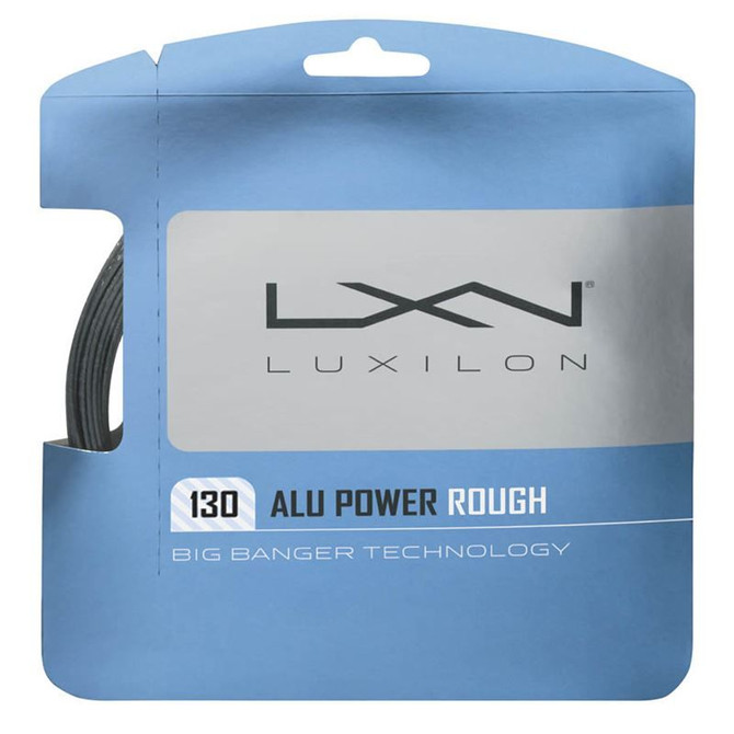 Luxilon ALU Power Rough 130 Silver Tennis String
