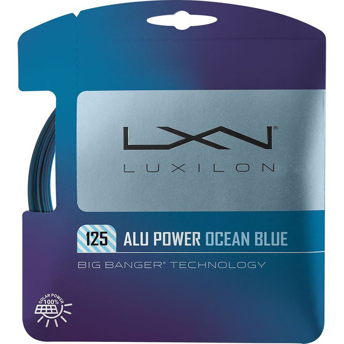 Luxilon ALU Power 125 Ocean Blue Tennis String