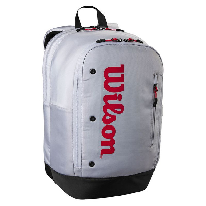 Wilson Pickleball Backpack - Grey/Red