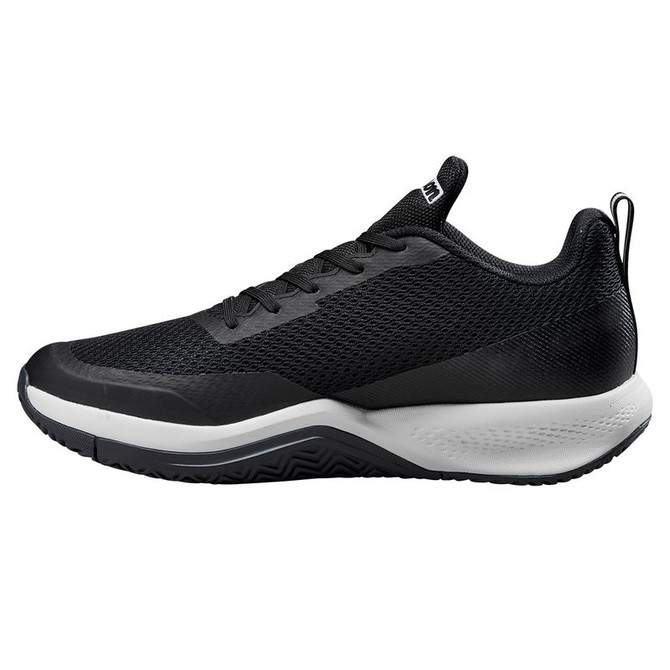 Wilson Rush Pro Lite Mens Tennis Shoe - Black/Ebony/White - 3