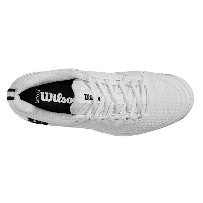 Wilson Rush Pro 4.5 Mens Tennis Shoe - White/White/Black - 6