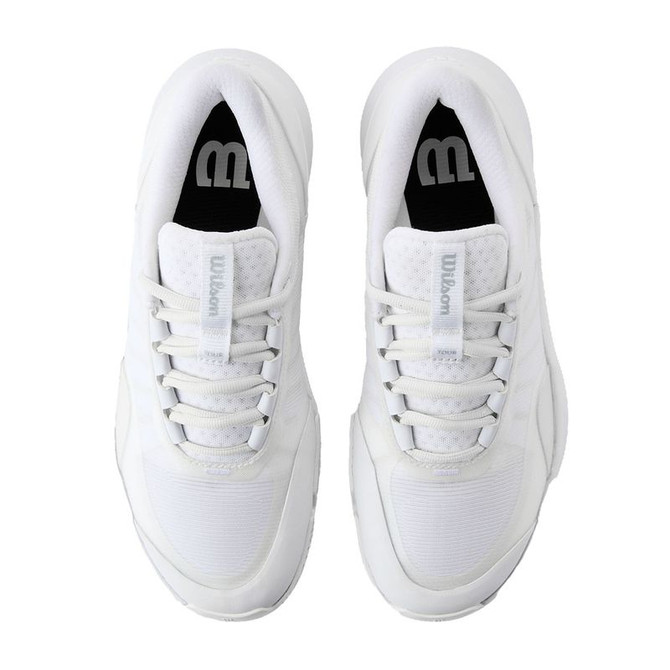 Wilson Intrigue Tour Womens Tennis Shoe - White/Silver - 4