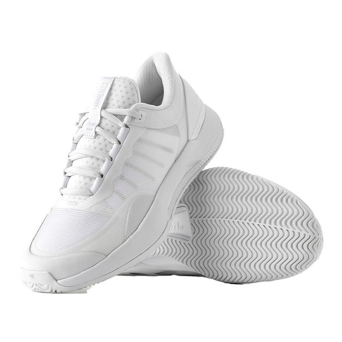 Wilson Intrigue Tour Womens Tennis Shoe - White/Silver - 6