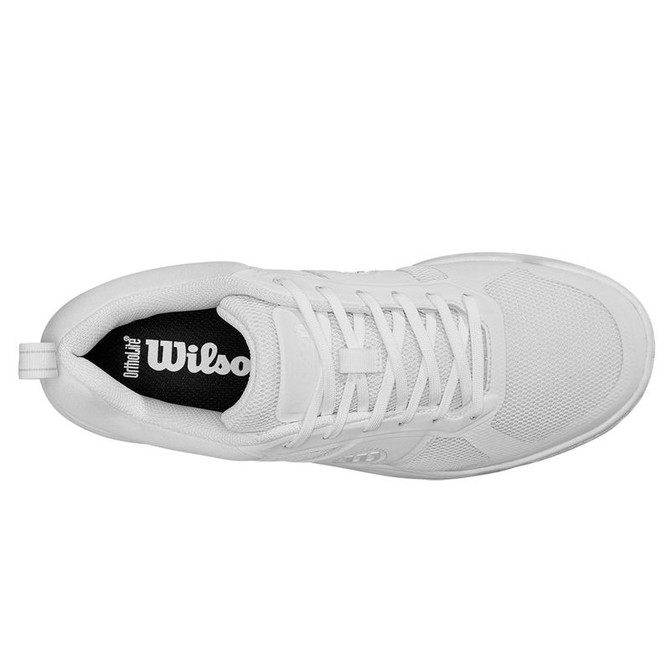 Wilson Pickle Pro Mens Pickleball Shoe - White/White - 6