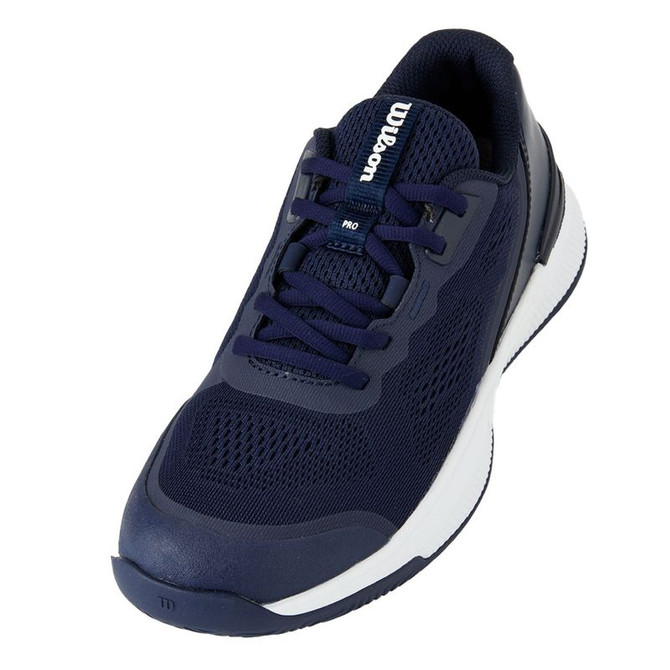 Wilson Intrigue Pro Womens Tennis Shoe - Navy Blazer/White - 11