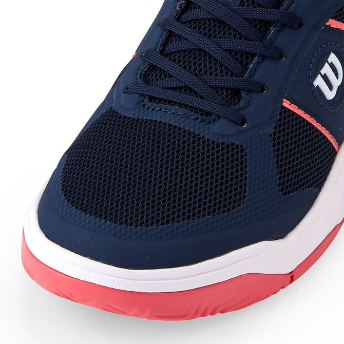 Wilson Pickle Pro Womens Pickleball Shoe - Navy Blazer/White/Dubarry - 3