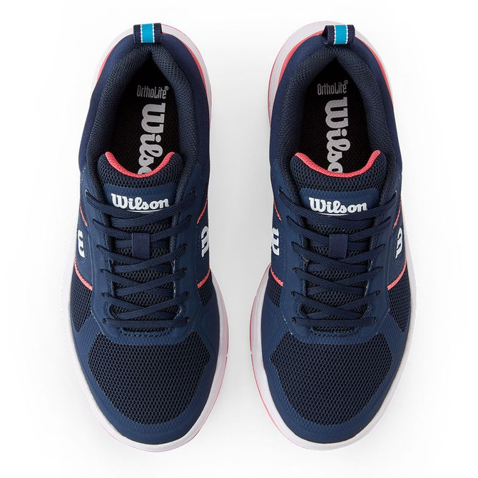 Wilson Pickle Pro Womens Pickleball Shoe - Navy Blazer/White/Dubarry - 6