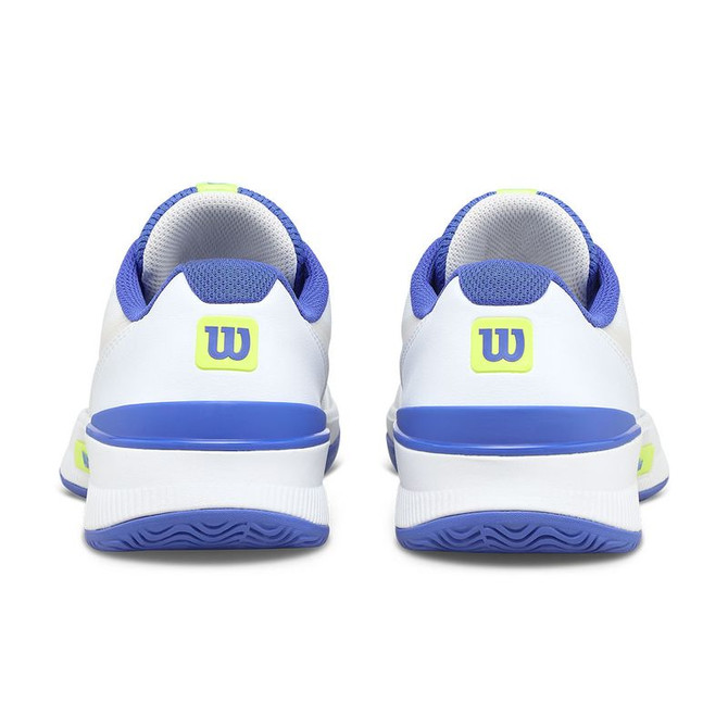 Wilson Intrigue Pro Womens Tennis Shoe - White/Amparo Blue/Safety Yellow - 9