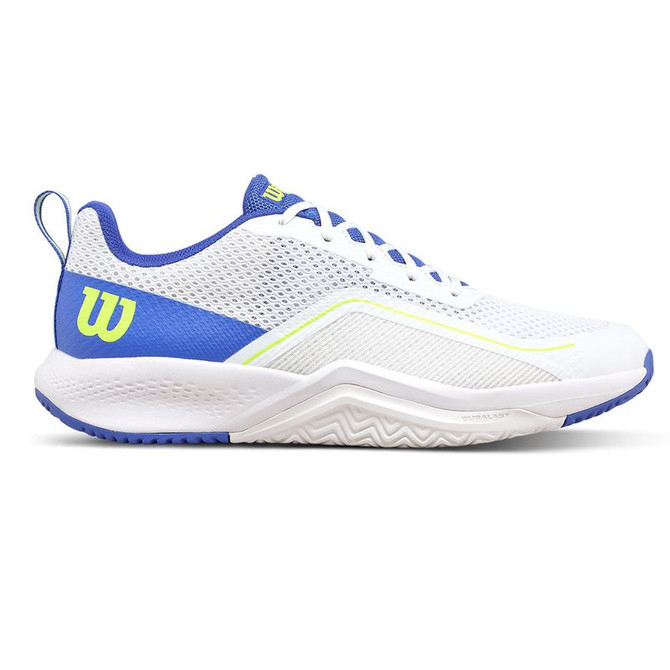 Wilson Rush Pro Lite Mens Tennis Shoe - White/Amparo Blue Soft Yellow