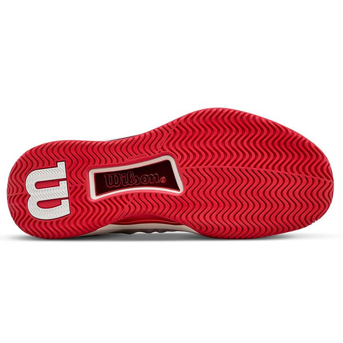 Wilson Intrigue Tour USO Womens Tennis Shoe - Tofu/Infrared/Black - 2