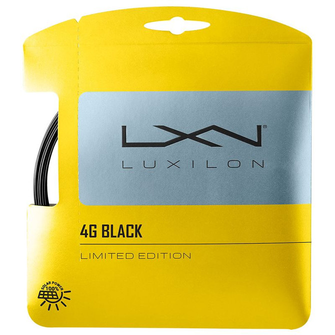 Luxilon 4G 125 Black Tennis String