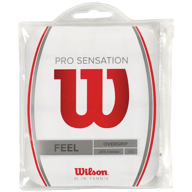 Wilson Pro Sensation Black Overgrip (12 pack)