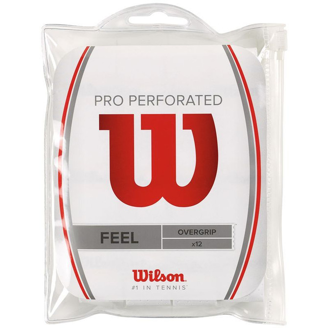 Wilson Pro Overgrip Perforated 12 pack