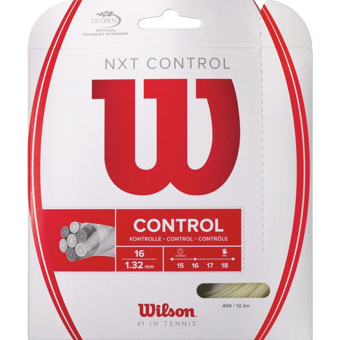 Wilson NXT Control 16G Natural Tennis String - 2