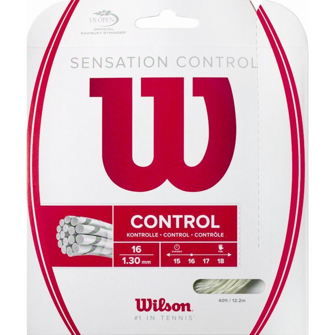 Wilson Sensation Control 16G Natural Tennis String