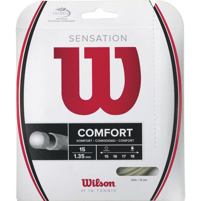 Wilson Sensation 15G Natural Tennis String