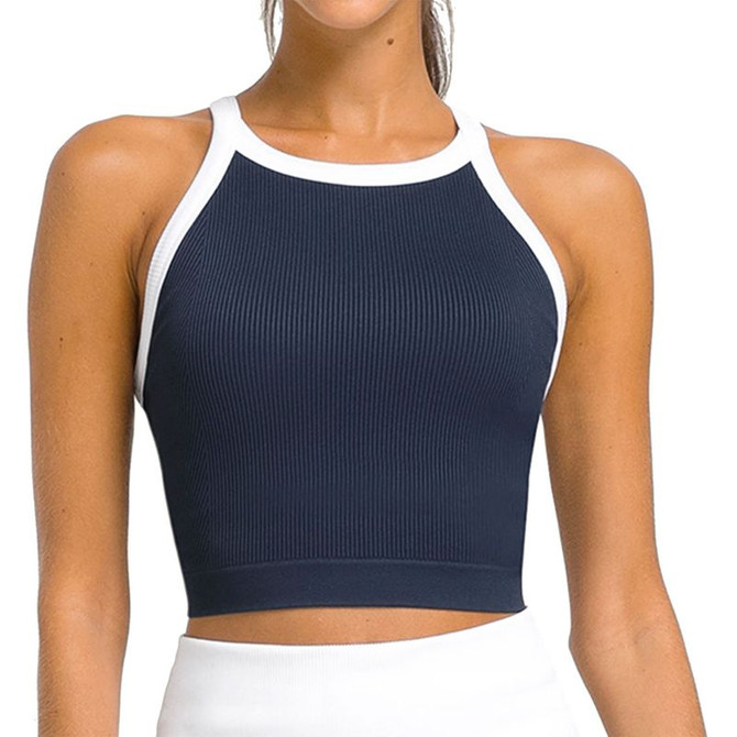 Wilson On The Daily Brami Tank Top - Classic Navy/Bright White