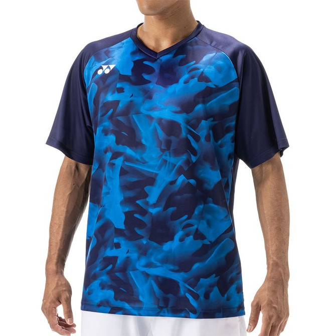 Yonex Club Crew Neck Shirt - Navy Blue