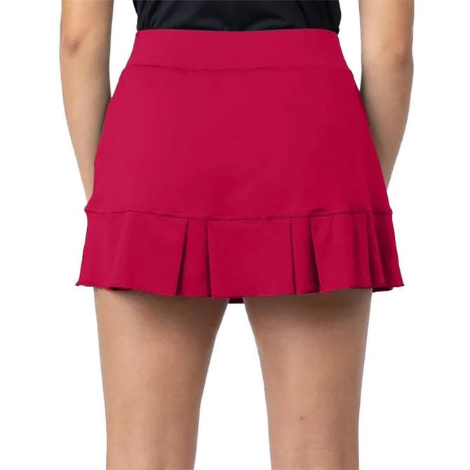 Sofibella Athletic Core 13 inch Skirt - Maroon - 2