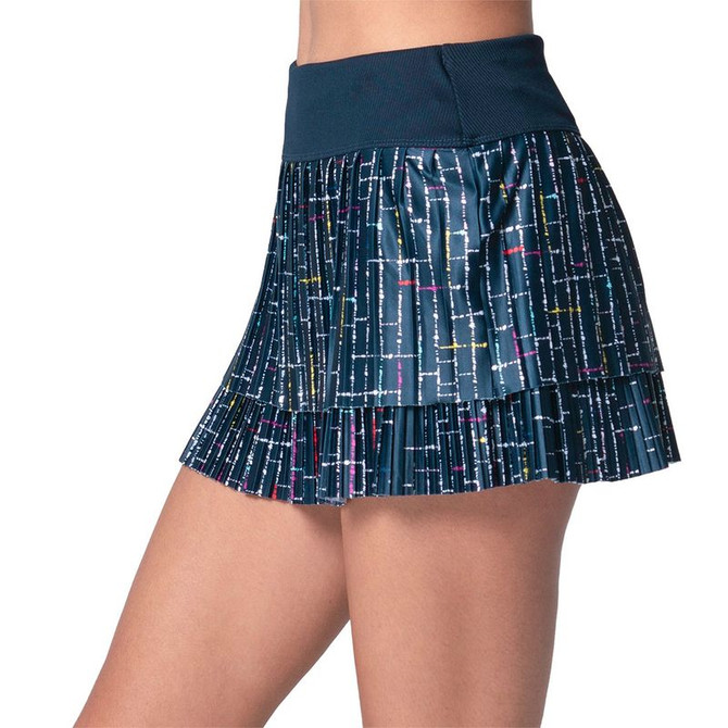 Lucky in Love PS I Love You Boucle Skirt - Midnight - 2