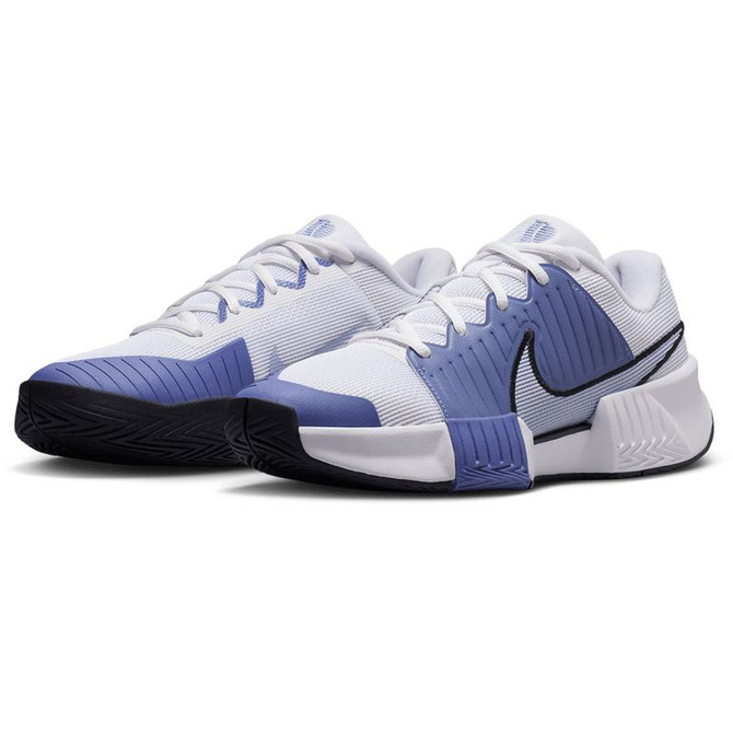 Nike Zoom GP Challenge Pro Womens Tennis Shoe - White/Ghost/World Indigo - 5