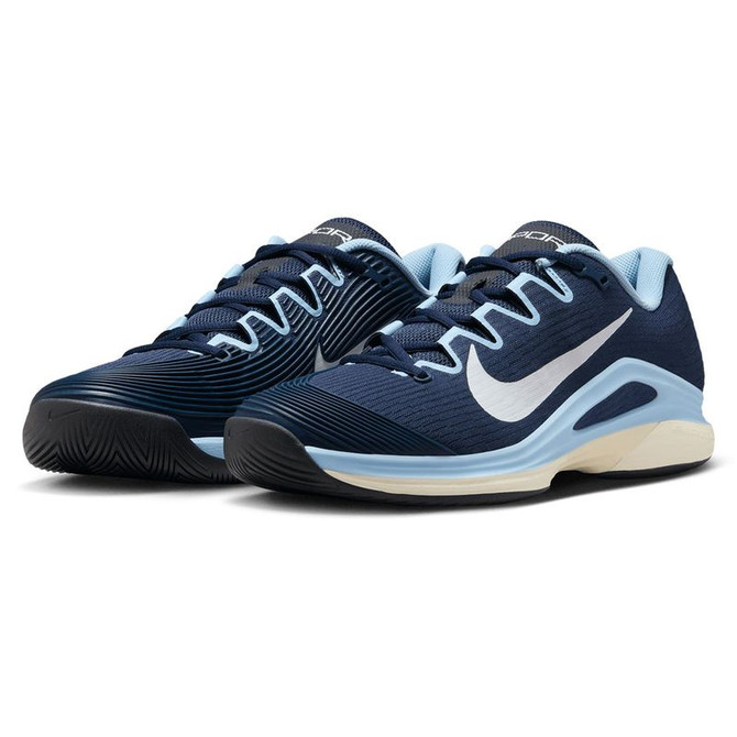 Nike Zoom Vapor 12 Mens Tennis Shoe - Midnight Navy/White/Psychic Blue/Milk - 4