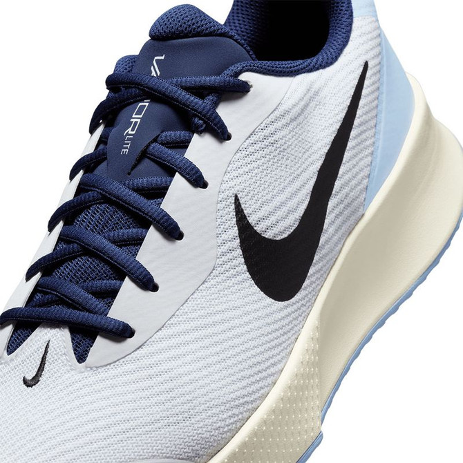 Nike Zoom Vapor Lite 3 Mens Tennis Shoe - White/Black/Midnight Navy - 7