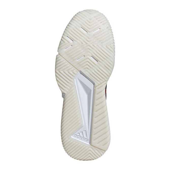 adidas Courtquick Mens Padel Shoe - White/Black/Lucid Red - 2