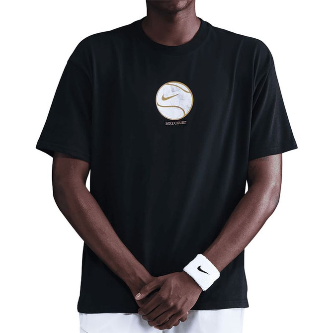 Nike Court Dri FIT Tee Shirt - Black