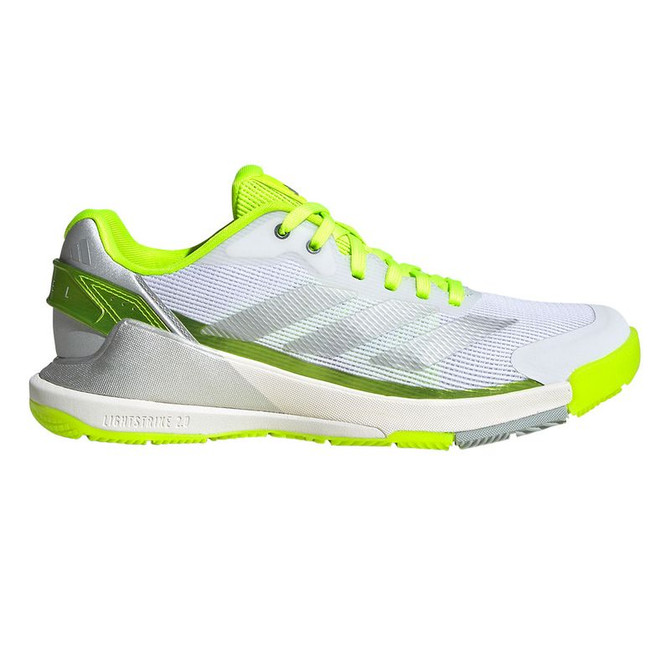 adidas Crazyquick LS Womens Padel Shoe - Lucid Lemon/Silver/Wonder Silver