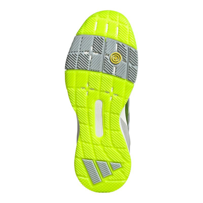 adidas Crazyquick LS Womens Padel Shoe - Lucid Lemon/Silver/Wonder Silver - 2